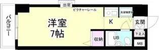 ジョイフル川崎弐番館【5階】の間取り
