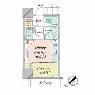 ザ・パークハウス麹町レジデンス【5階】の間取り