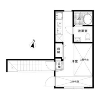 ガーデン南馬込【2階】の間取り