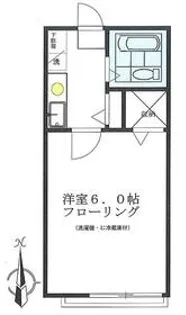 ブルックハイム【1階】の間取り