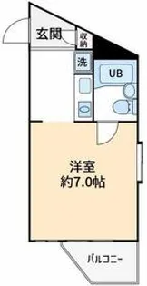 パレドール西国分寺【1階】の間取り