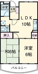 フラワーベールマンション【0101号室】の間取り