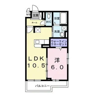メゾンSG【2階】の間取り