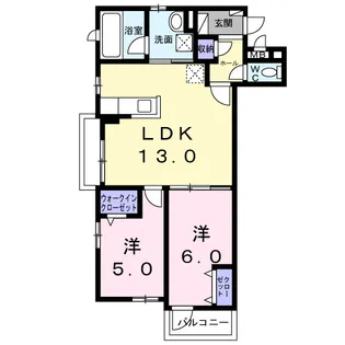 メゾンSG【3階】の間取り