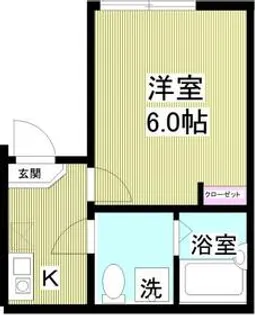 クレアルテール根岸【2階】の間取り