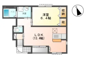 グレーシア【1階】の間取り