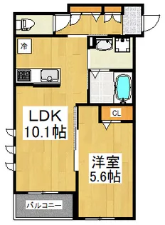 ソラーナ【2階】の間取り