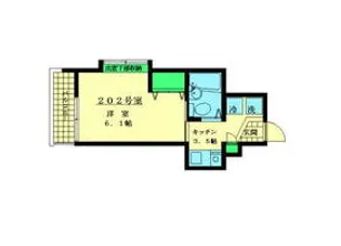 プライム国分寺【2階】の間取り