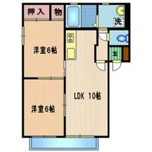 アークガーデン【2階】の間取り