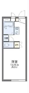 レオパレスシャルマンⅢ【203号室】の間取り