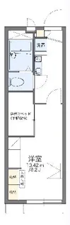 レオパレスプリミエール【1階】の間取り