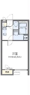 クレイノカミ【104号室】の間取り
