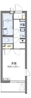 クレイノメゾン ド ピエラ【1階】の間取り
