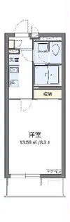 クレイノSIB【3階】の間取り