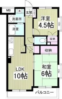 ウィンベルコーラス大宮日進【5階】の間取り
