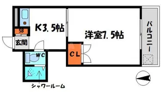 シルビアいずみ【4階】の間取り
