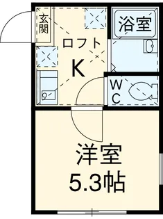 ミルコリーヌ弐番館【0202号室】の間取り