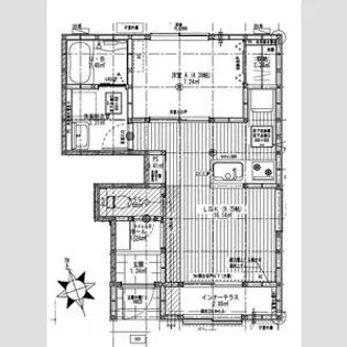リーブルファイン大治田Ⅲ 2号棟【1階】の間取り