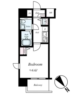 レグラス新横浜駅前【301号室号室】の間取り
