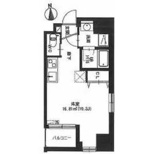 メゾンボヌール【503号室】の間取り