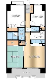モアステージ赤羽【0702号室】の間取り