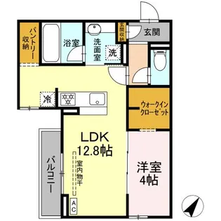 D CREST新川N【3階】の間取り