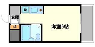 グリーンハイツⅡ【6階】の間取り