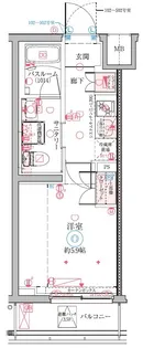 クレヴィスタ横浜鶴見【1階】の間取り