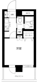 ディム錦糸町【5階】の間取り
