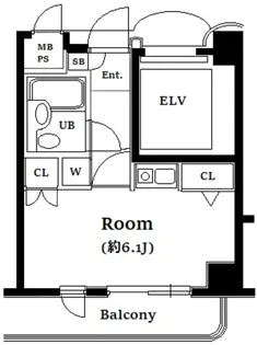 セルベコート鷺宮【5階】の間取り