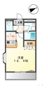 Claire【2階】の間取り