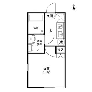 やまてライフ【1階】の間取り