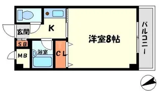 グリーンゲイブルスⅡ【5階】の間取り