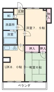 エスポワール ヴァン【3階】の間取り