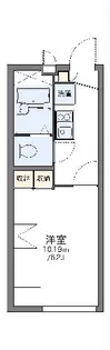 レオパレスアルデバラン【102号室】の間取り