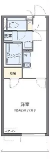 クレイノHAKODA【2階】の間取り