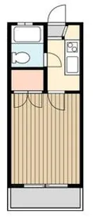 都町壱番館【102号室】の間取り