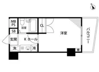 カテリーナ馬込【3階】の間取り