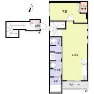 東京都渋谷区本町2丁目【アパート】の外観