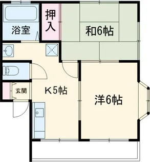 グローリィ・フラワー【3階】の間取り