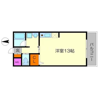 ラメゾンセハヤ【2階】の間取り