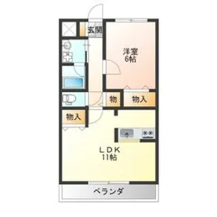 ベルタ カーサ【2階】の間取り