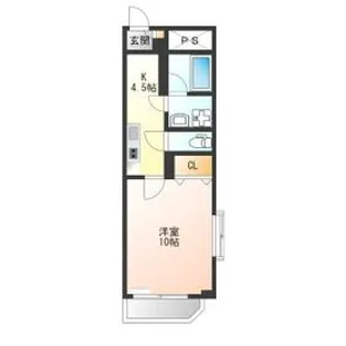 ロイヤル金信Ⅳ【6階】の間取り