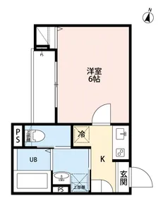 robot home 西都賀Ⅱ(ロボットホーム ニシツガツー)【101号室】の間取り