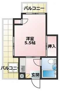 高井ビル【1階】の間取り