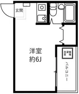 第2三誠ビル【3階】の間取り
