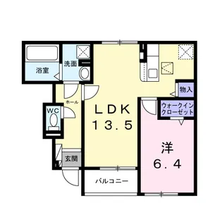 プラシード N【1階】の間取り