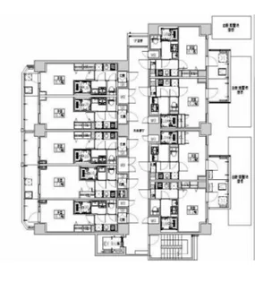 S-RESIDENCE新大阪Rish【3階】の間取り