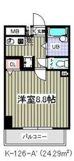 グランヴィラ・サン(K−126)【2階】の間取り