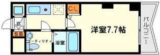 セレニテ新大阪弐番館【4階】の間取り